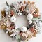 StaticPoster; Fall Decor - 18 Inch Autumn Maple Leaf Pumpkin Pine Cone Berry Wreath; Category:Fall Wreaths; Image:2